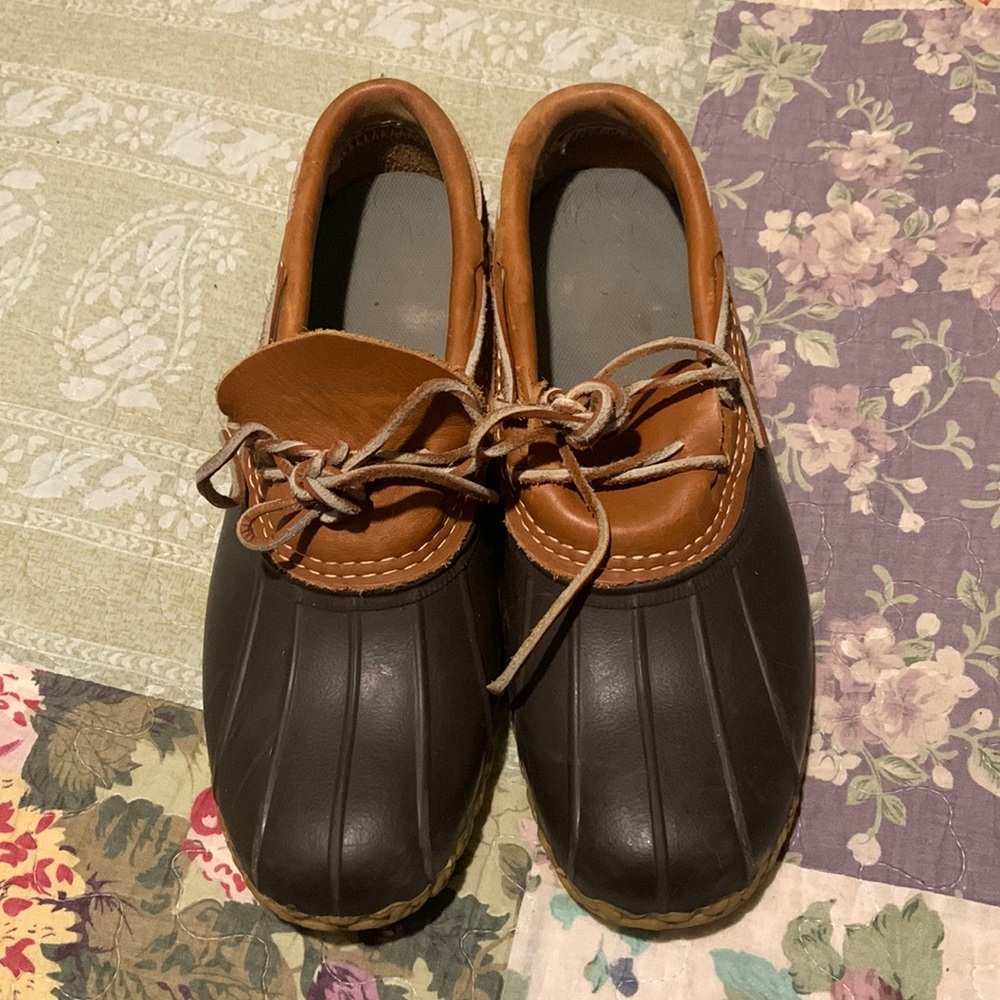 Vintage Bean Boots By L.L. Bean Maine Duck Boots Men's Size 8 1/2 see pics